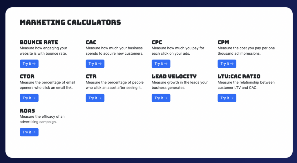 growth calculator